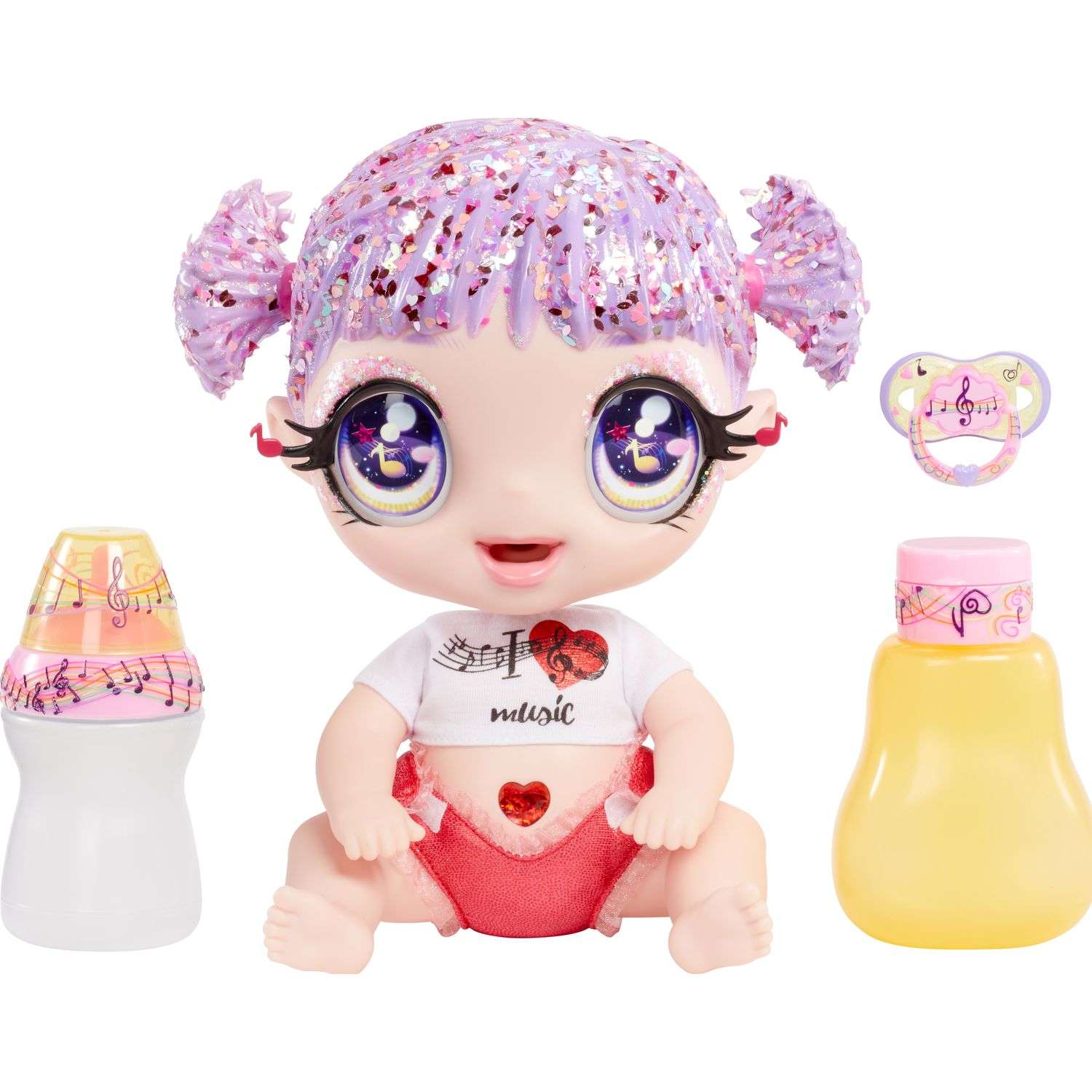 Кукла Glitter Babyz серия 2 Melody Highnote 580188EUC 580188EUC - фото 1