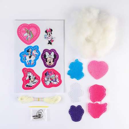 Набор Disney для шитья из фетра с перфорацией «Минни и единорог». Минни Маус