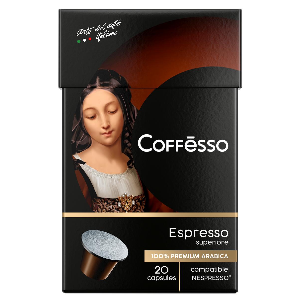 Кофе в капсулах Coffesso Espresso Superiore 20 шт по 5 гр - фото 1