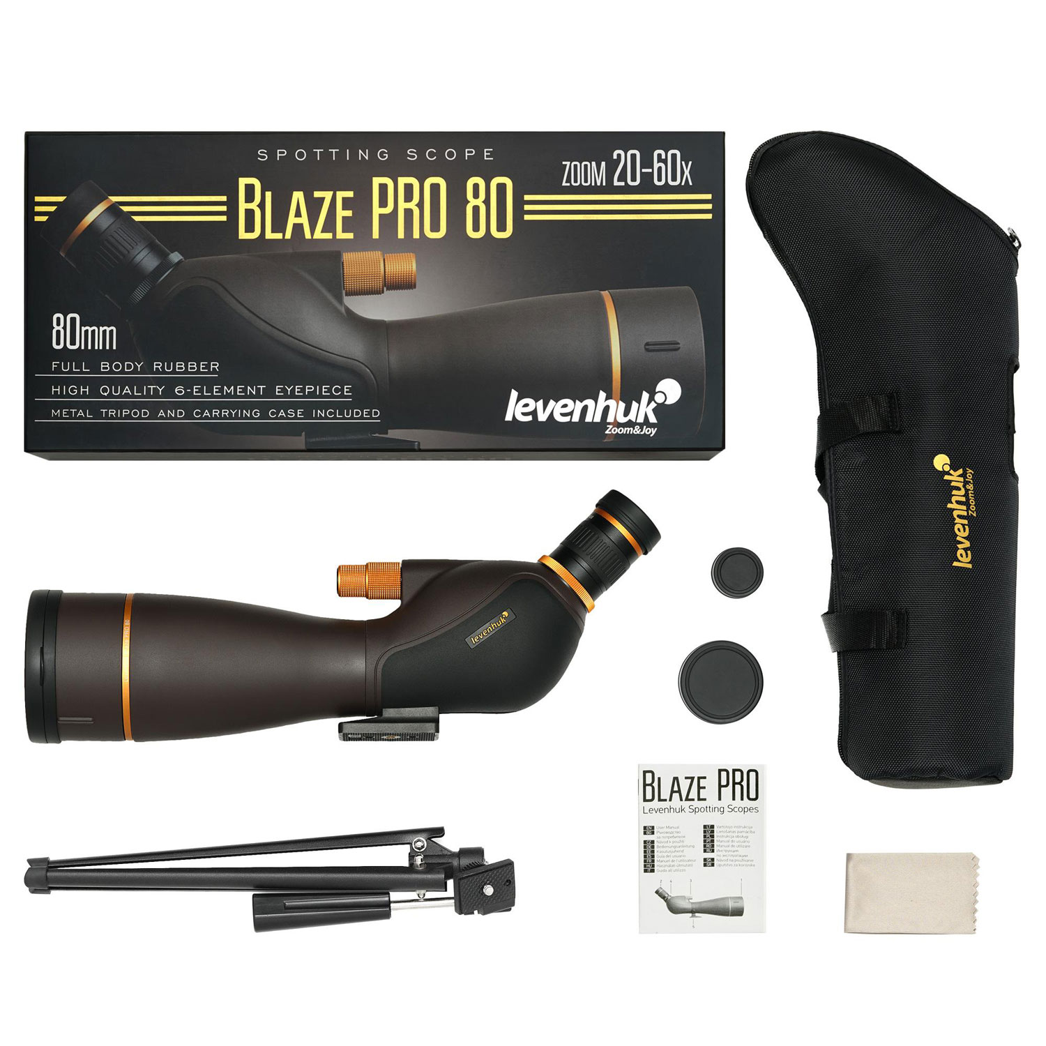 Зрительная труба Levenhuk Blaze PRO 80 - фото 2