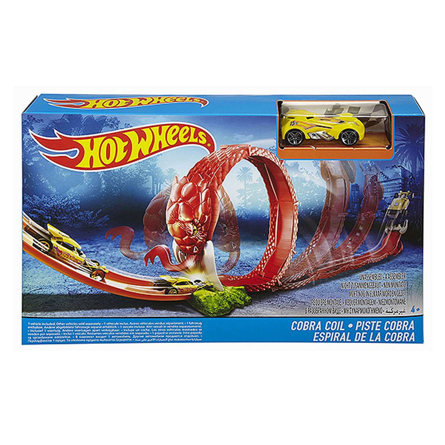 Игровой набор Hot Wheels Город чудовищ DWK94 - фото 6