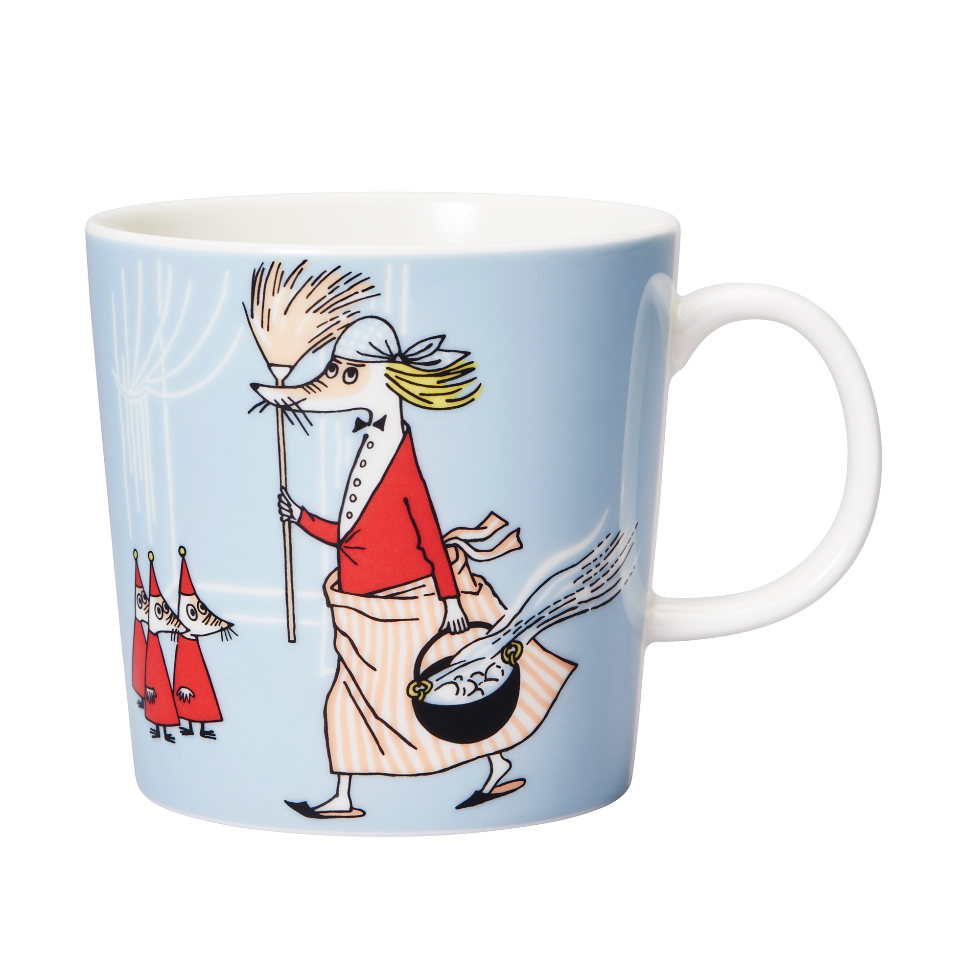 Кружка Arabia Finland Moomin Филифьонка серая - фото 1