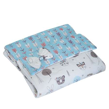 Одеяло-спальный мешок Amarobaby Magic Sleep Индейцы AMARO-32MS-In