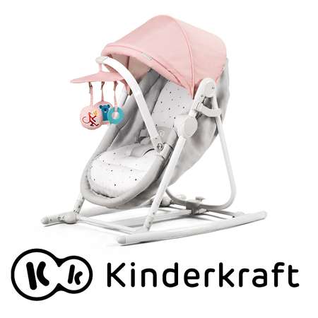 Колыбель-шезлонг Kinderkraft Unimo Pink