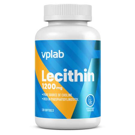 Биологически активная добавка VPLAB Лецитин 120капсул