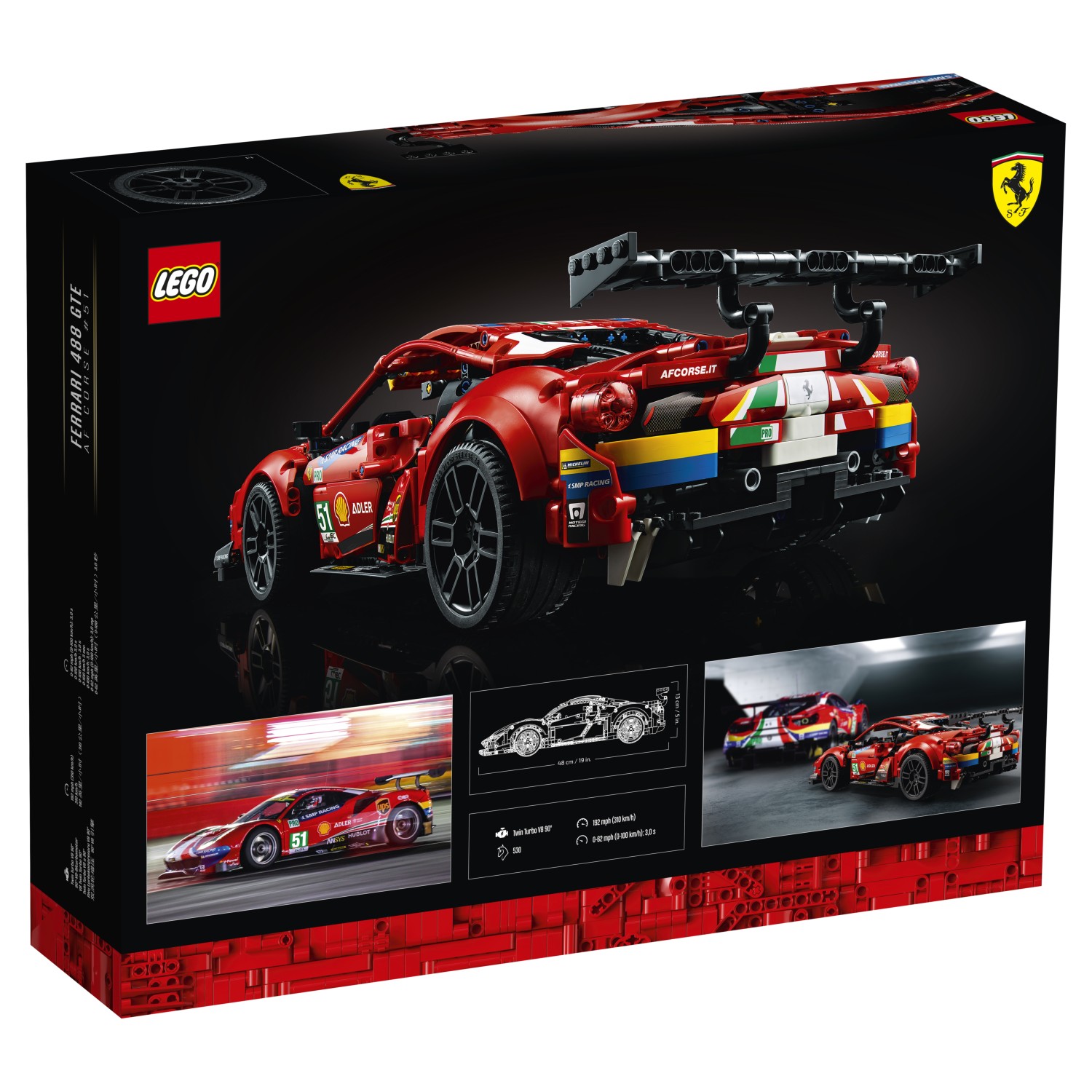 Конструктор LEGO Technic Ferrari 488 GTE 42125 - фото 3