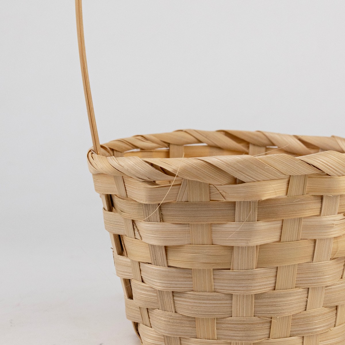 Корзина плетеная Азалия Декор бамбук D13х9хH30см натуральный/150шт - фото 4