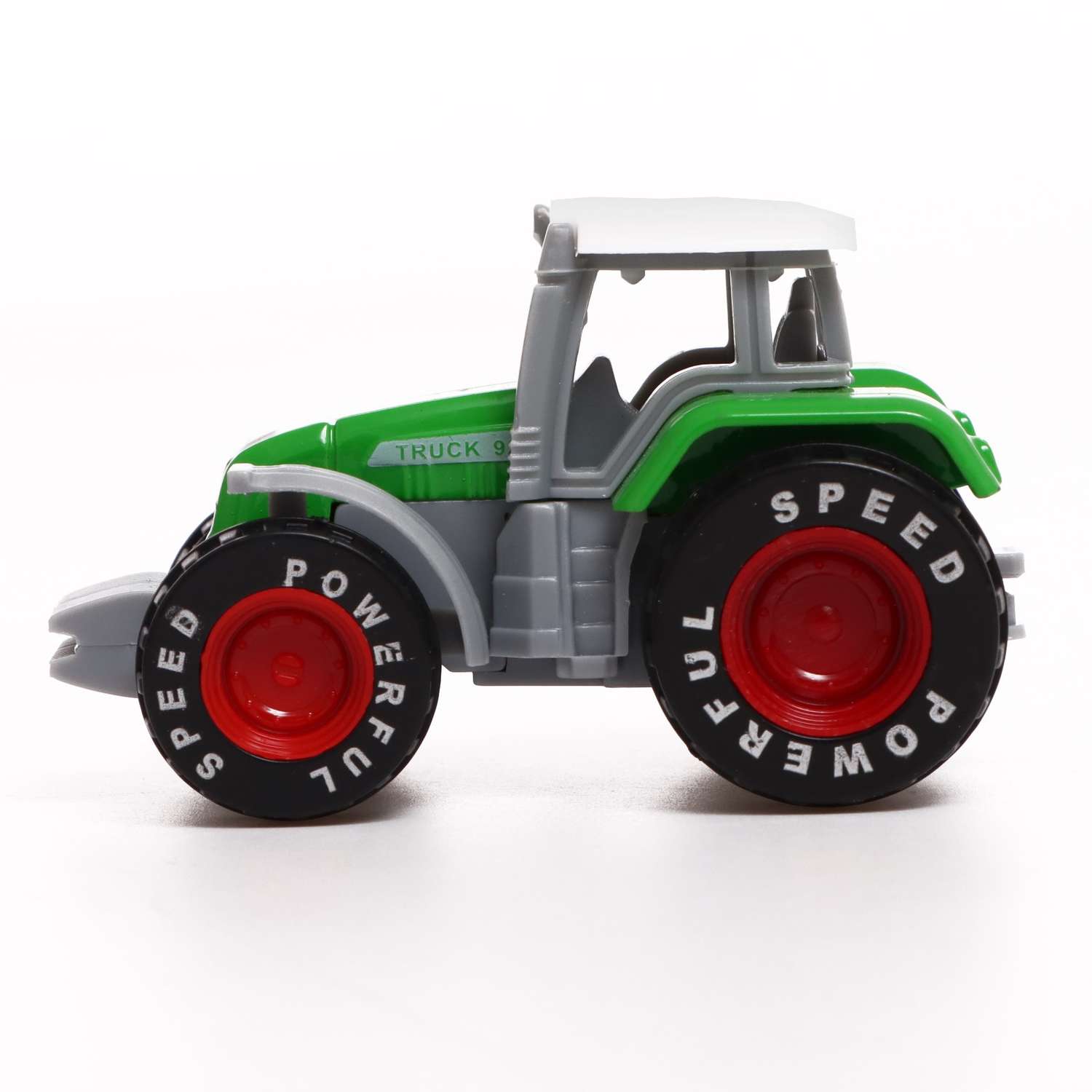 Трактор Автоград металлический «Фермер». цвет зелёный 7836211 - фото 2