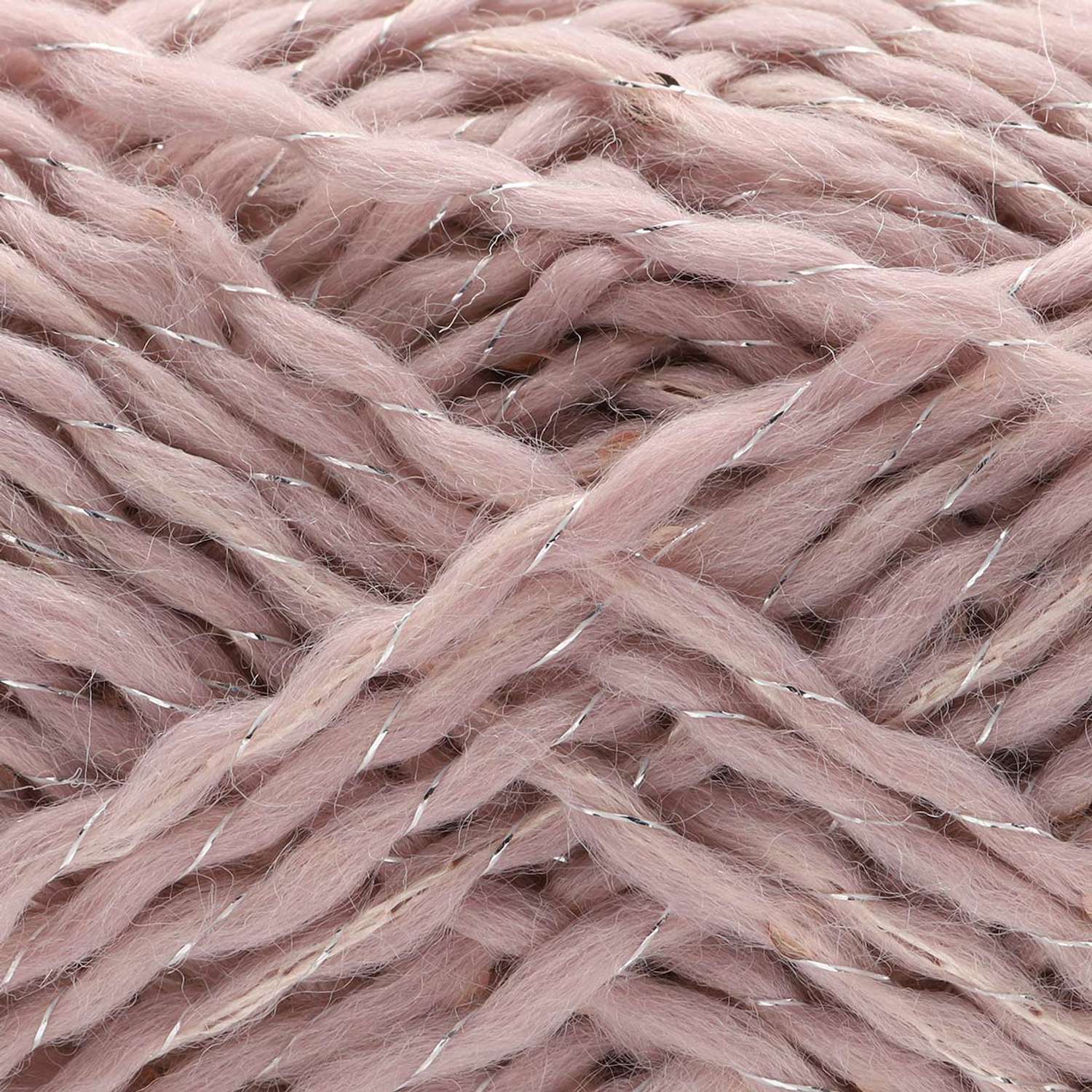 Пряжа ВЯЗЬ для вязания Праздничная 100 гр 160 м 3 мотка 01 розовый - фото 7