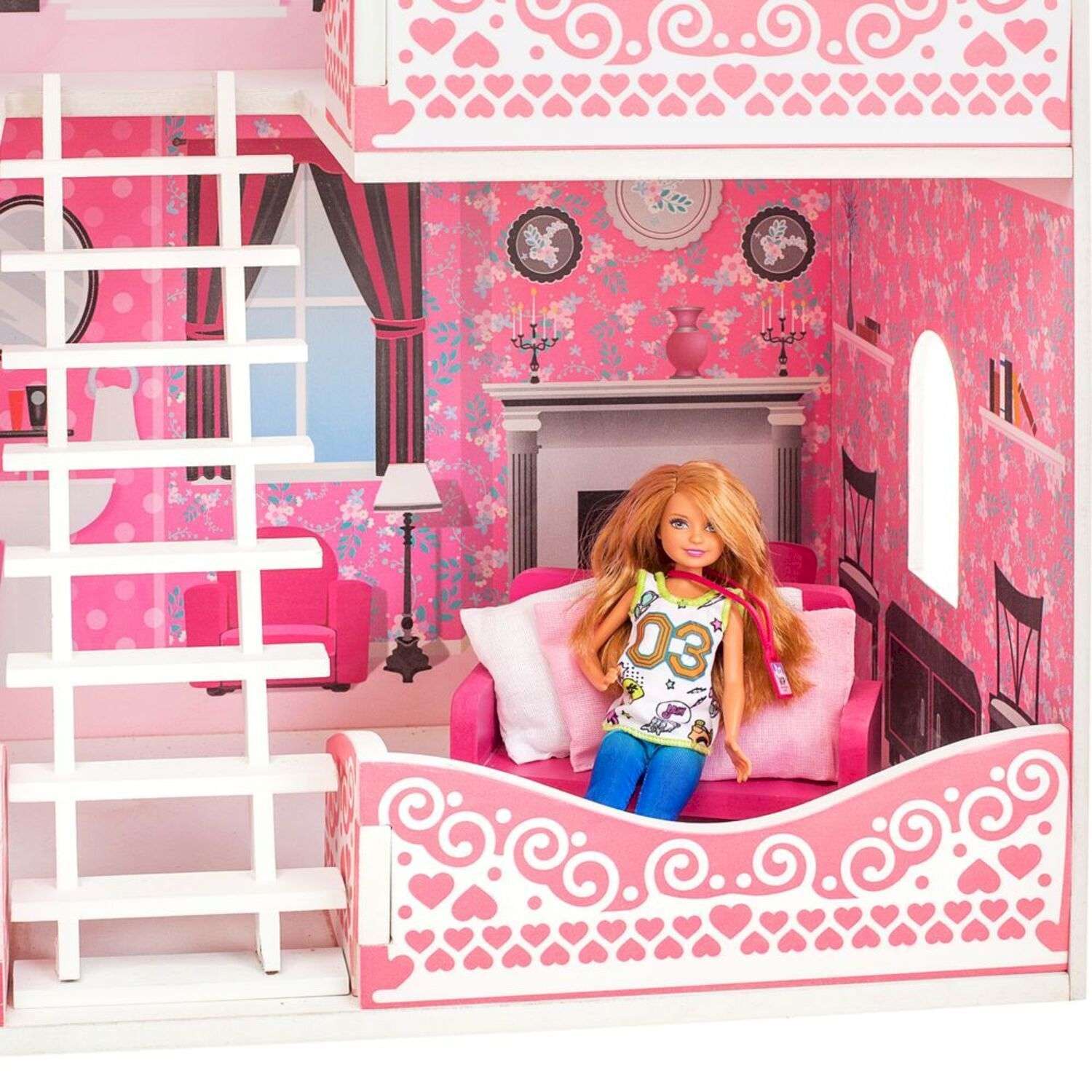 Кукольный домик Paremo Розет Шери с мебелью 7 предметов PD318-08 PD318-08 - фото 7