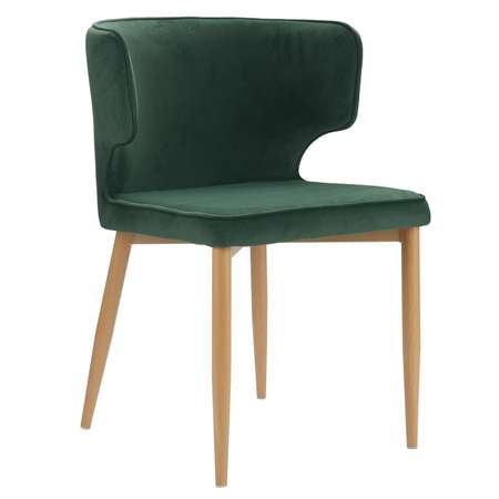 Кресло BERG Martin велюр зеленое