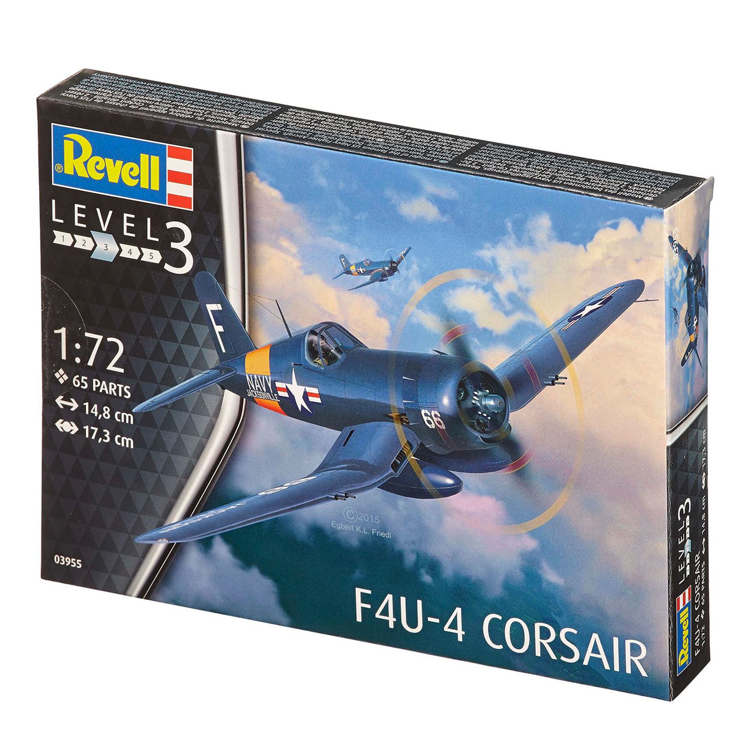 Сборная модель Revell Истребитель Чанс-Воут F4U «Корсар» времен Второй мировой войны 03955 - фото 2