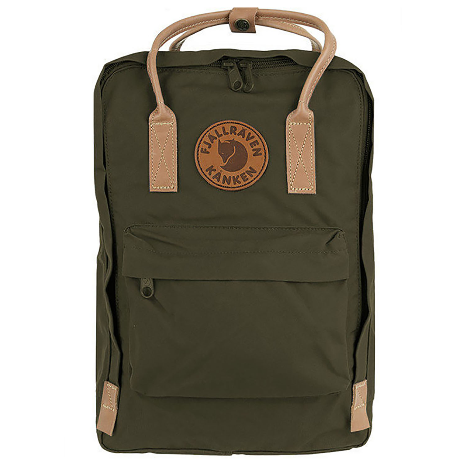 Рюкзак Fjallraven No2 Laptop оливковый 18л - фото 1