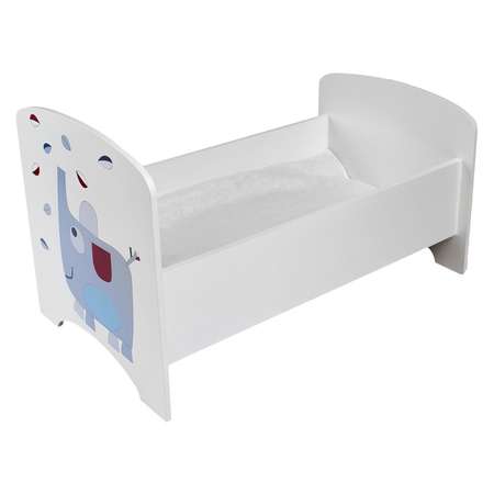 Мебель для кукол Paremo Кроватка Крошка Ви Белый PFD120-03