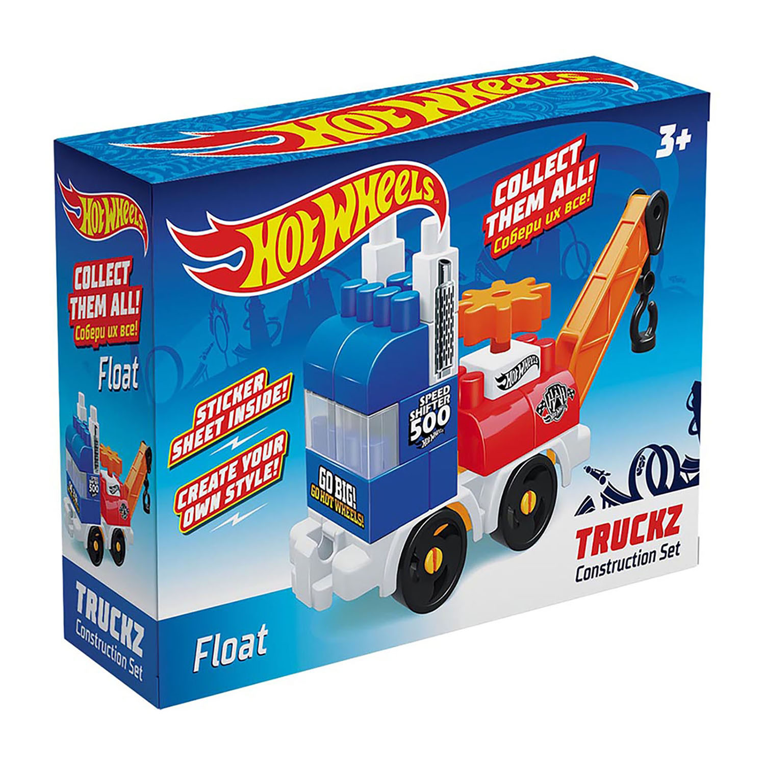 Конструктор BAUER Hot Wheels машинка truckz Floаt - фото 1