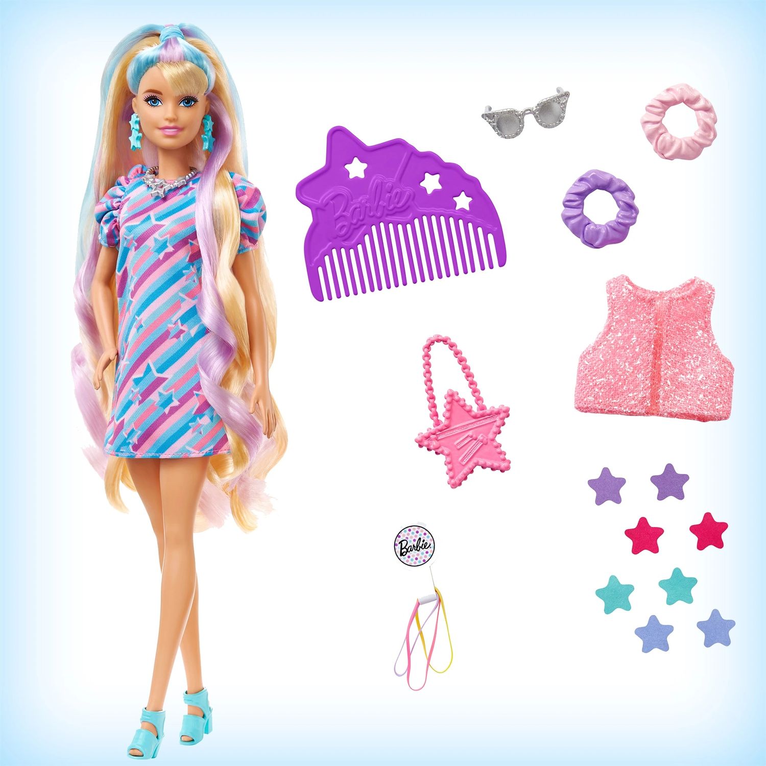 BARBIE Totally Hair Extralargo Star Doll