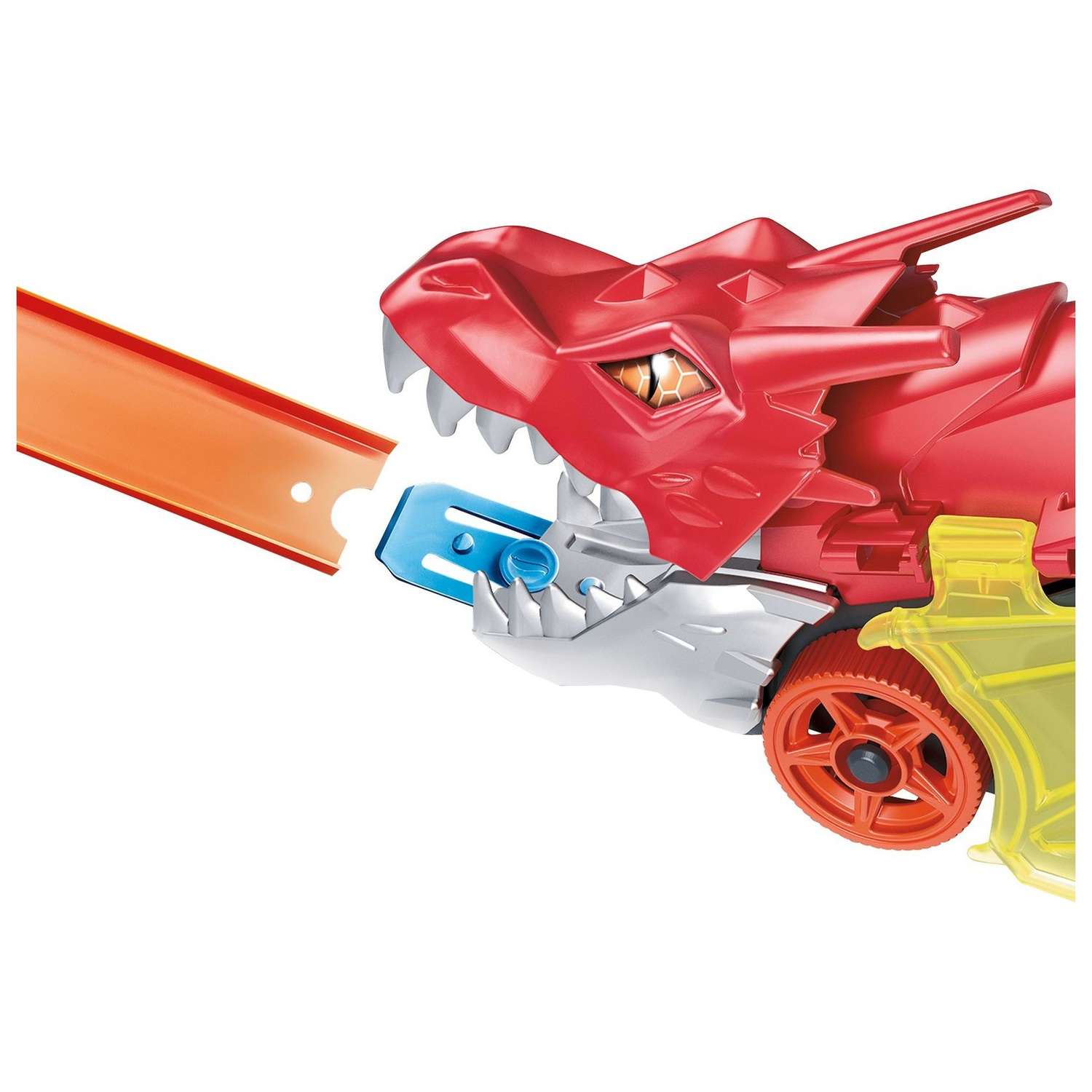 Грузовик Hot Wheels Разъяренный дракон с хранилищем для машинок GTK42 GTK42 - фото 9