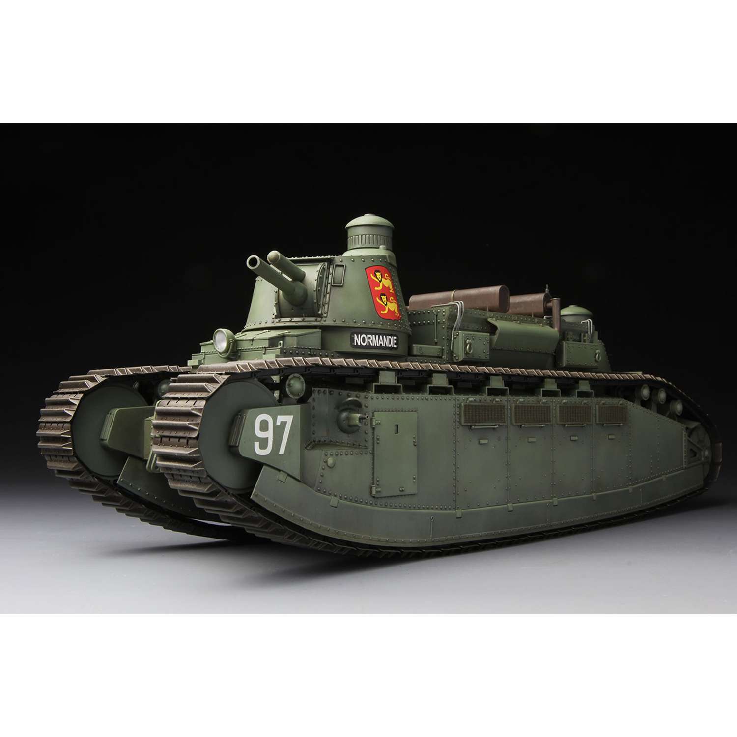 Сборная модель MENG TS-009 танк Char 2C 1/35 20311056852 - фото 2