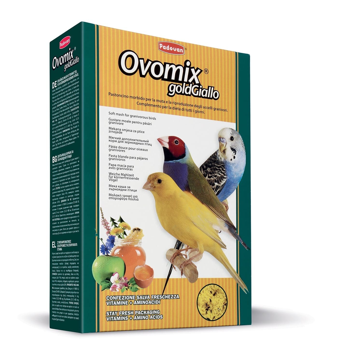 Корм для птенцов PADOVAN Ovomix gold комплескный яичный 1кг 003/PP00195 - фото 1