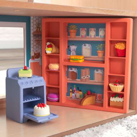 Кукольный домик KidKraft Хазэл с мебелью 11 предметов 65990_KE