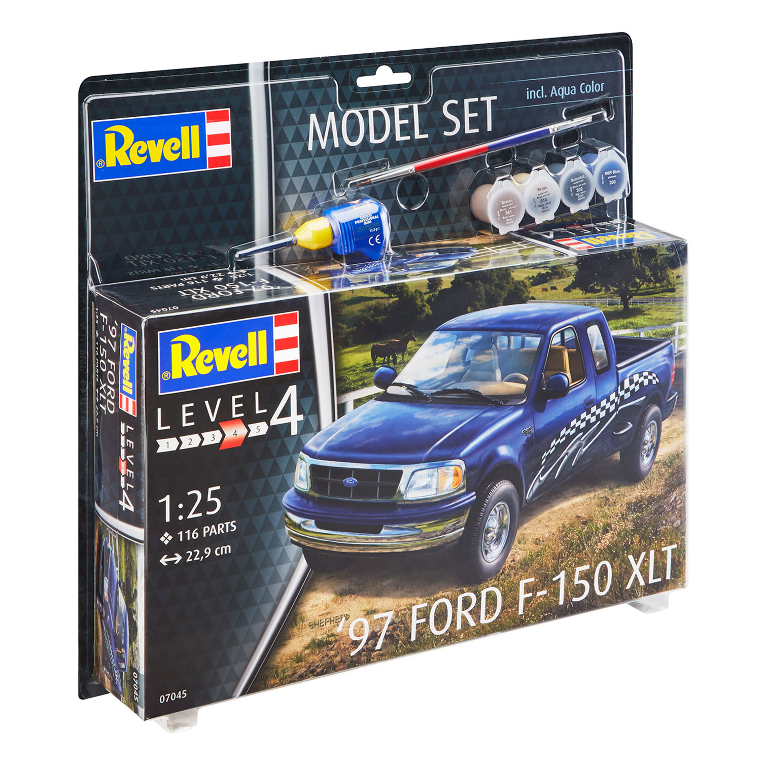 Сборная модель Revell для детей 1997 Ford F-150 XLT 67045 - фото 3