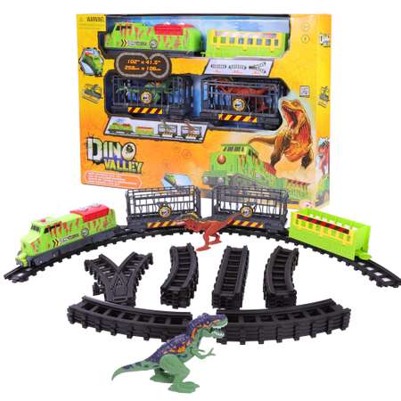 Игровой набор Chap Mei Поезд-экспресс с динозаврами 258х106 см