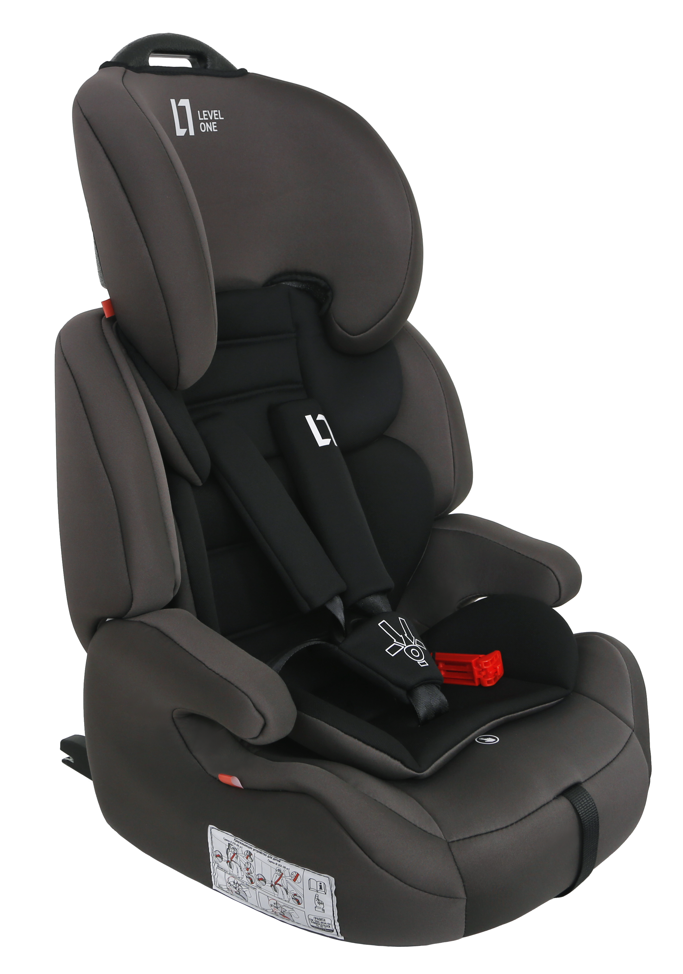 Детское автокресло Еду-Еду KS 575 ISOFIX гр.I/II/III серия Level One graphite - фото 4