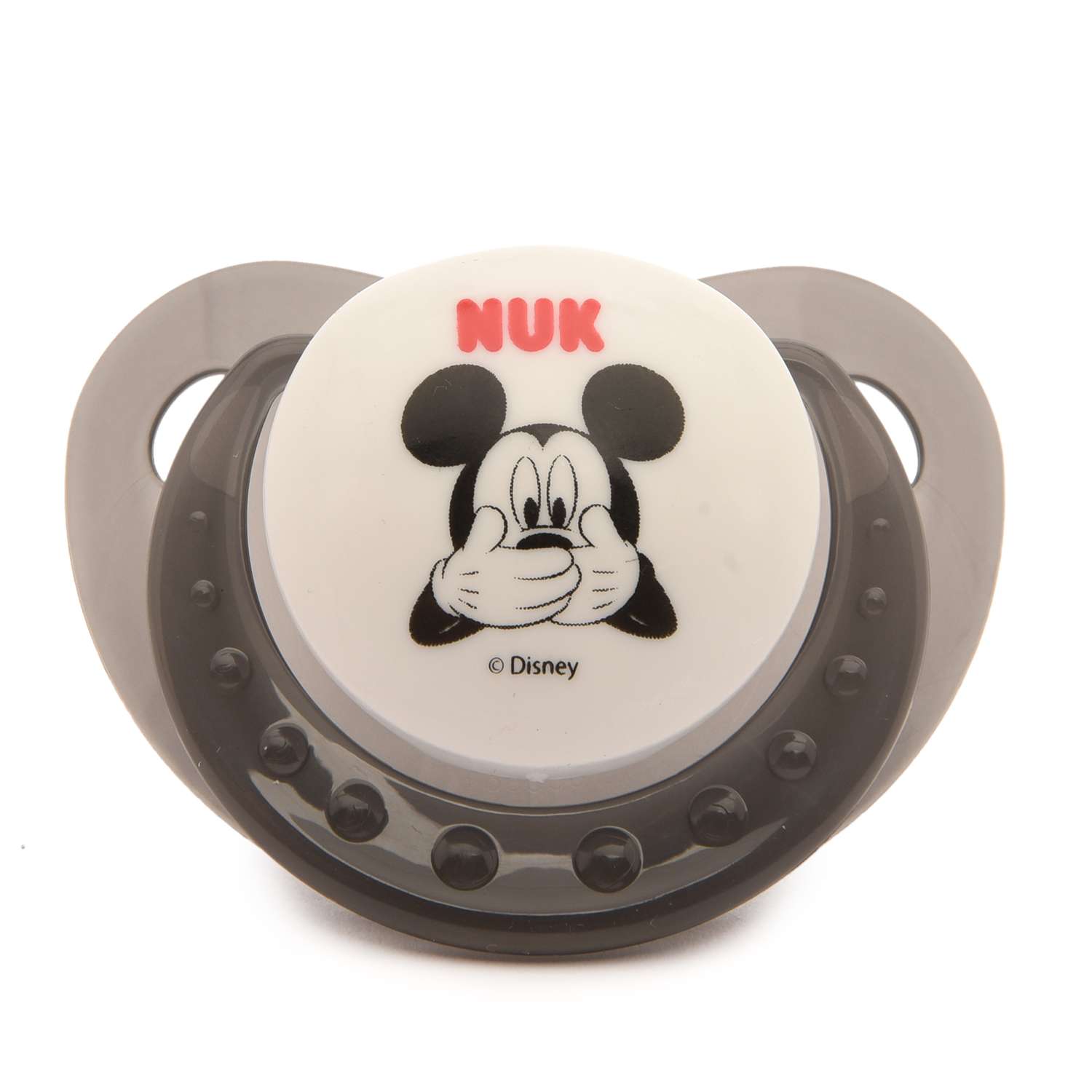 Соска-пустышка Nuk Disney силик. р-р 2 (черная) - фото 1