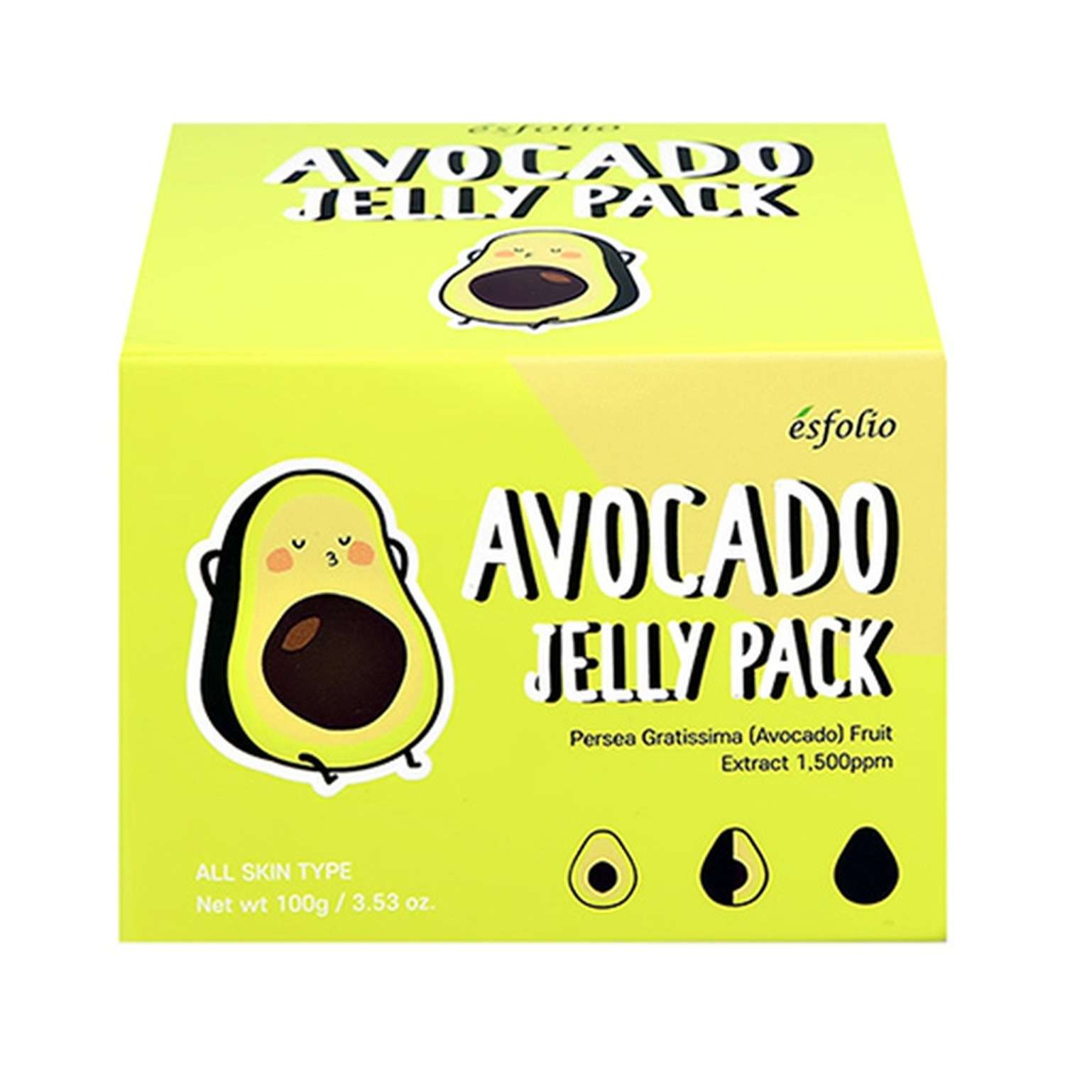 Маска для лица Esfolio Avocado увлажняющая и питательная 100 г - фото 3