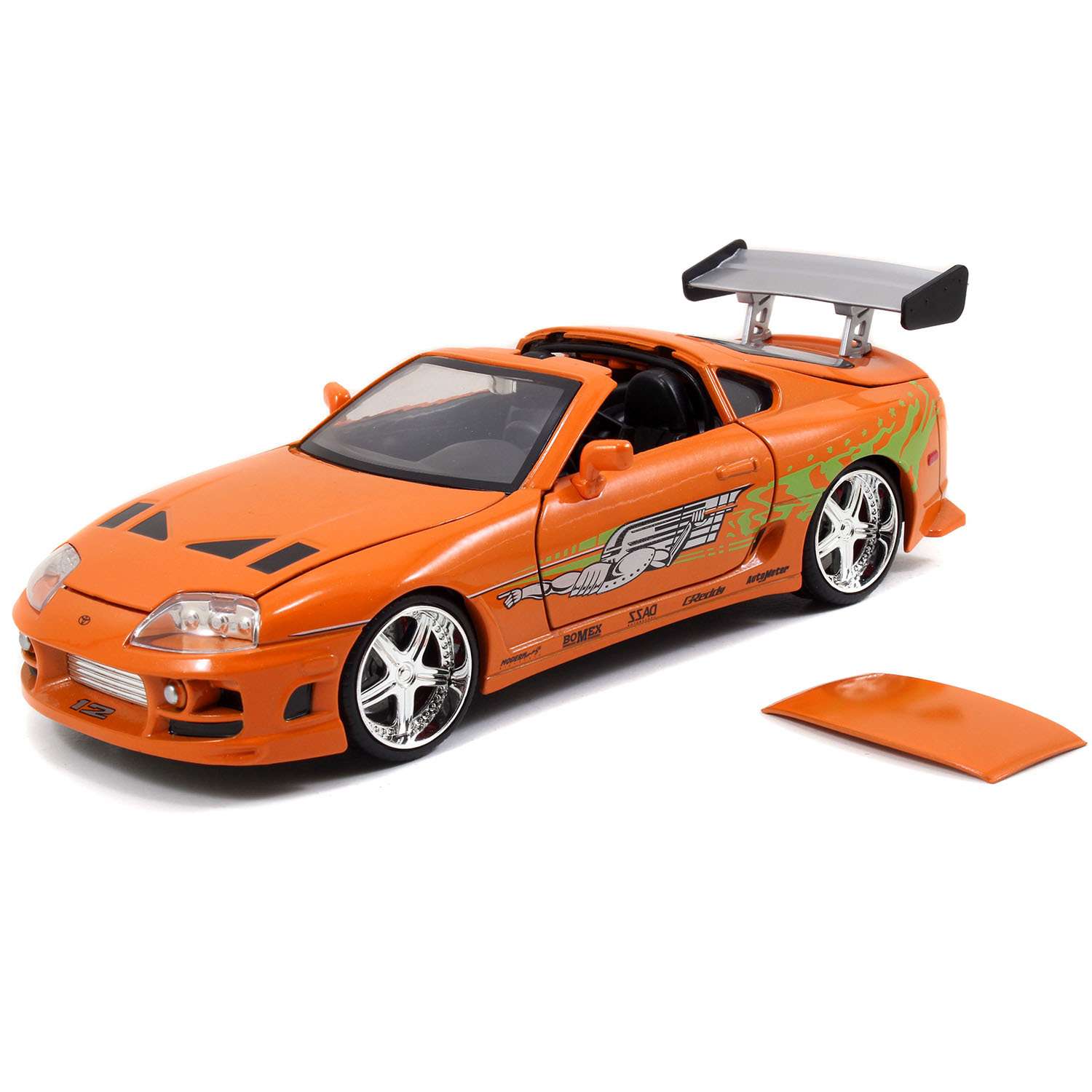 Машина Jada Fast and Furious 1:24Toyota Supra 1995 +фигурка Брайна О Коннера 30738 30738 - фото 6