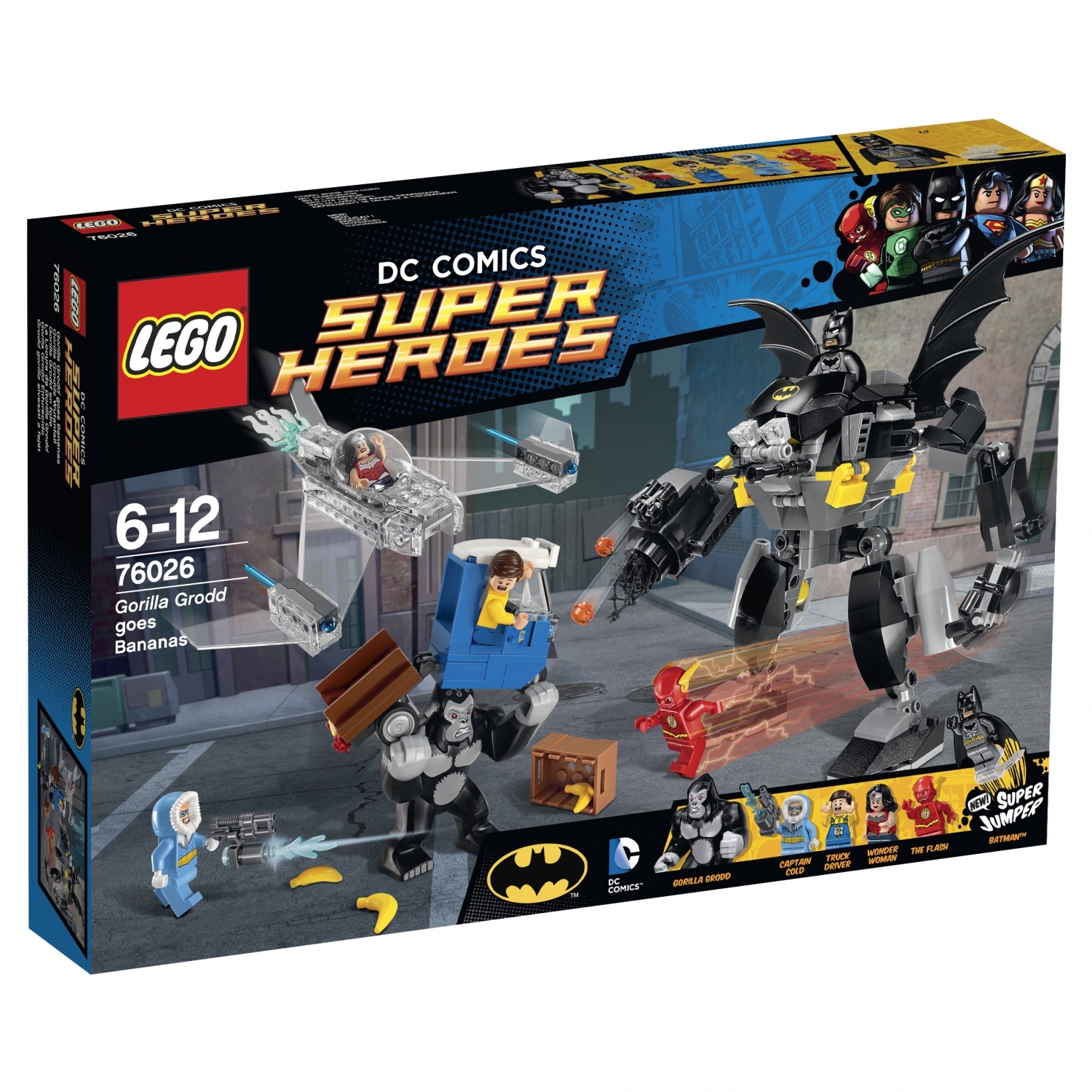 Конструктор LEGO Super Heroes Горилла Гродд сходит с ума (76026) купить по  цене 4999 ₽ в интернет-магазине Детский мир