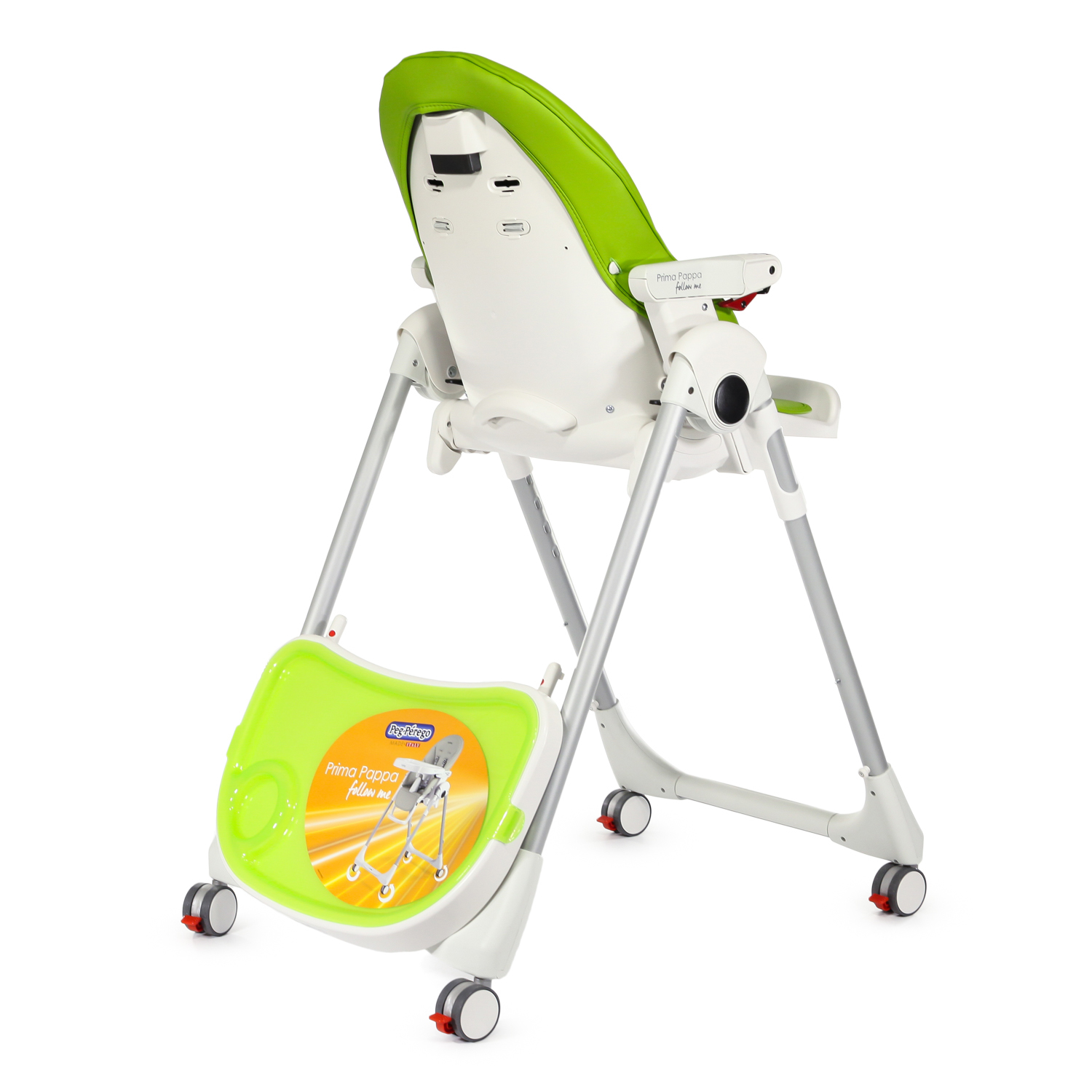 Стул для кормления Peg-Perego Prima Pappa Follow Me Mela - фото 12