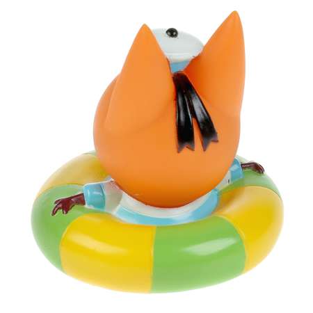 Игрушка для купания Играем вместе Три кота Капитошка Коржик на круге 300706