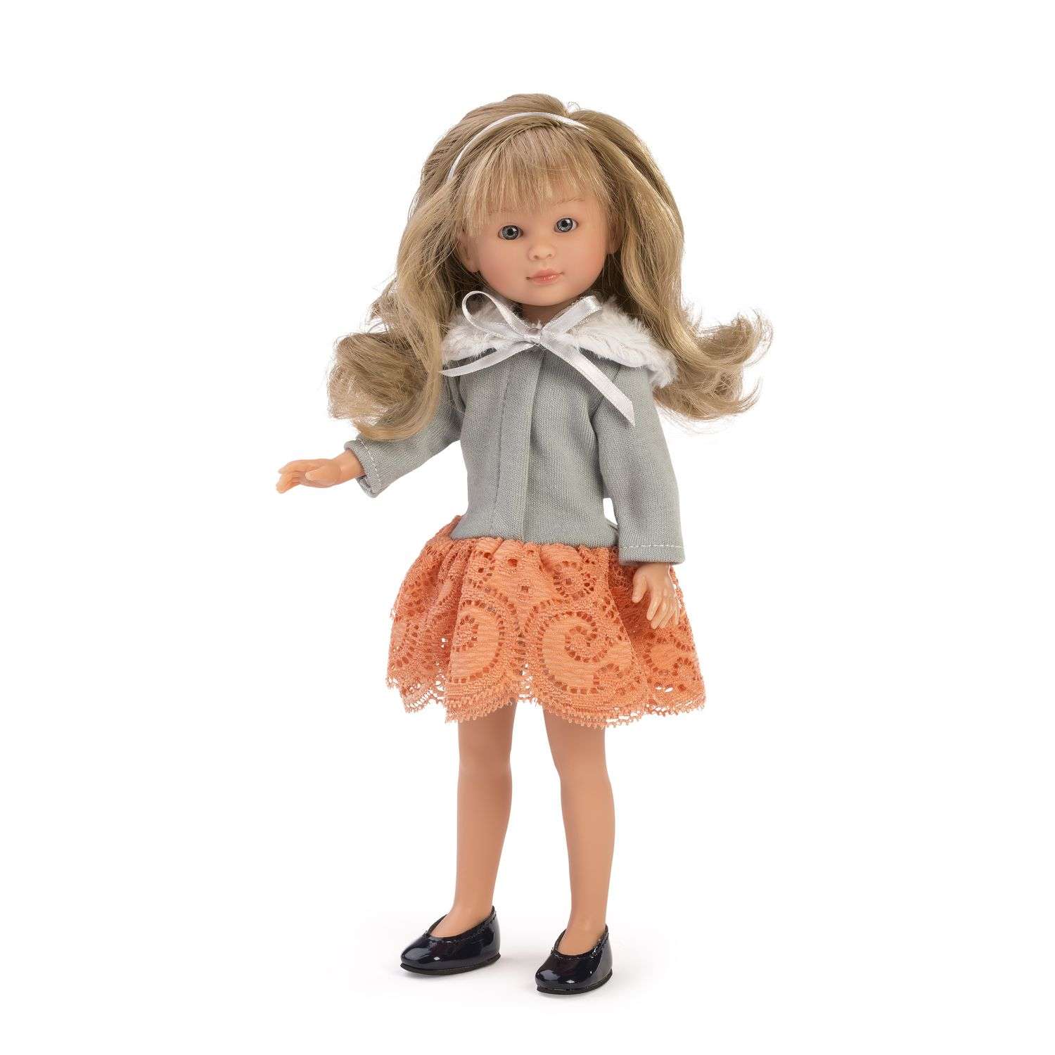Кукла ASI Селия в платье с мехом 165060 165060 - фото 1