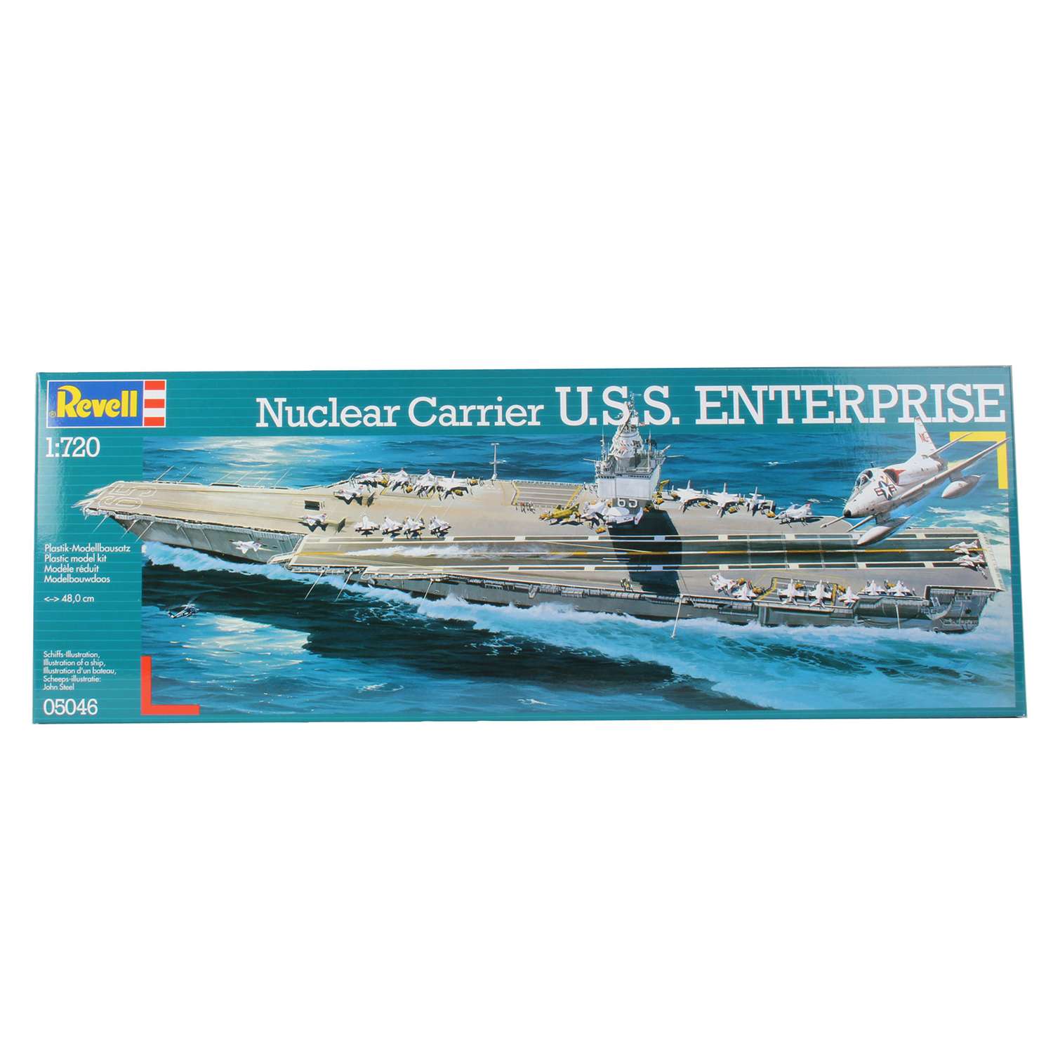 Сборная модель Revell Авианосец USS Enterprise 1:720 3 05046 - фото 2