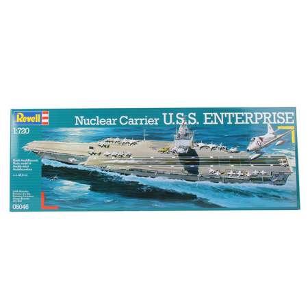 Сборная модель Revell Авианосец USS Enterprise 1:720 3