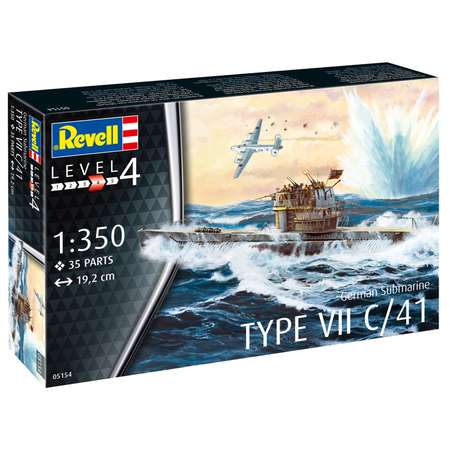 Сборная модель Revell Подводная лодка типа VII C/41