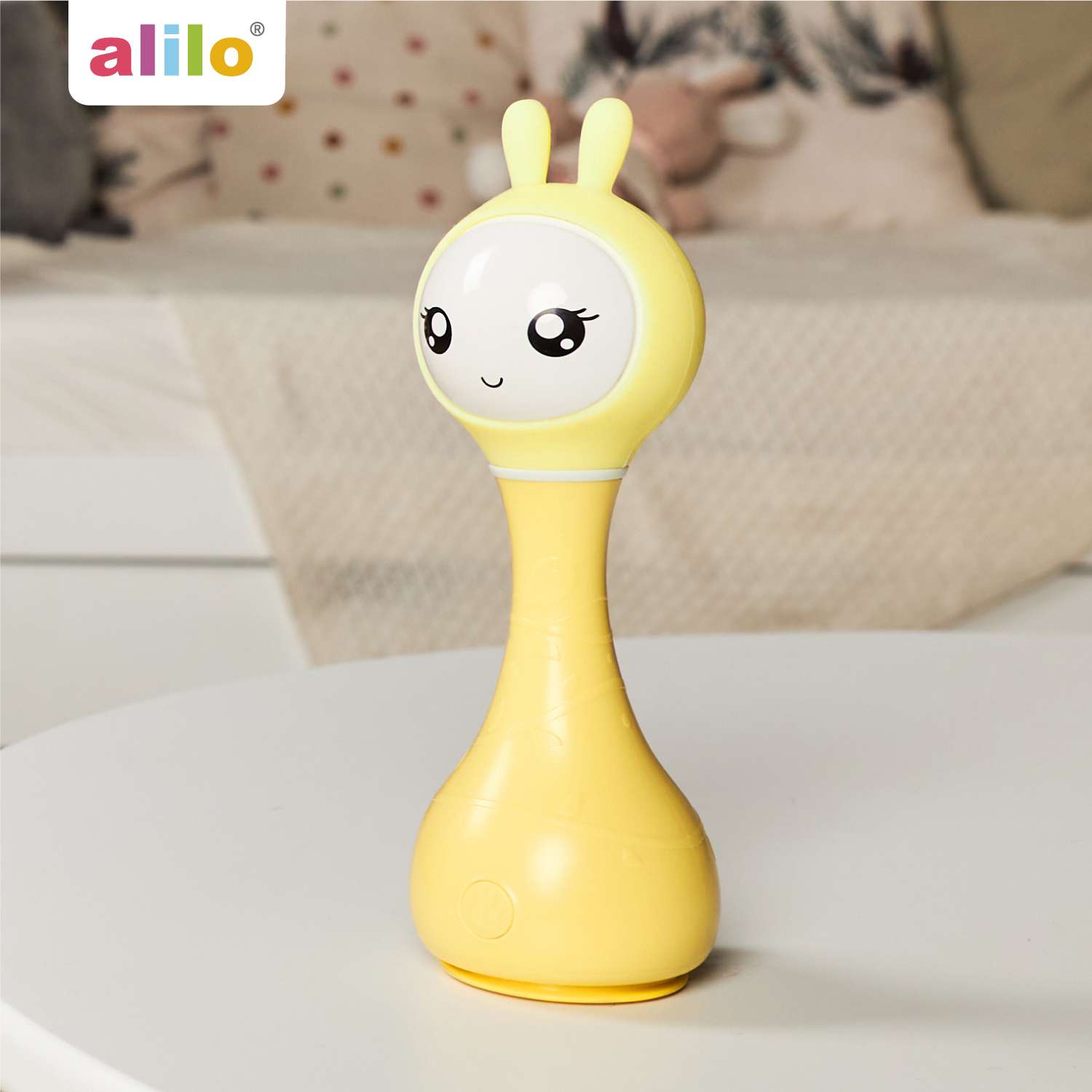 Игрушка развивающая alilo Умный зайка R1 музыкальная Желтый 60907 - фото 9