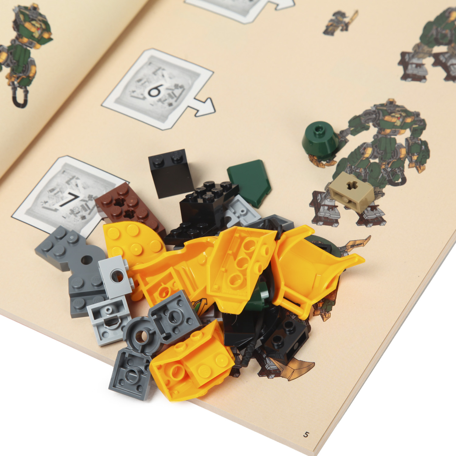 Конструктор LEGO Ninjago Lloyd and Arins Ninja Team Mechs 71794 - фото 11