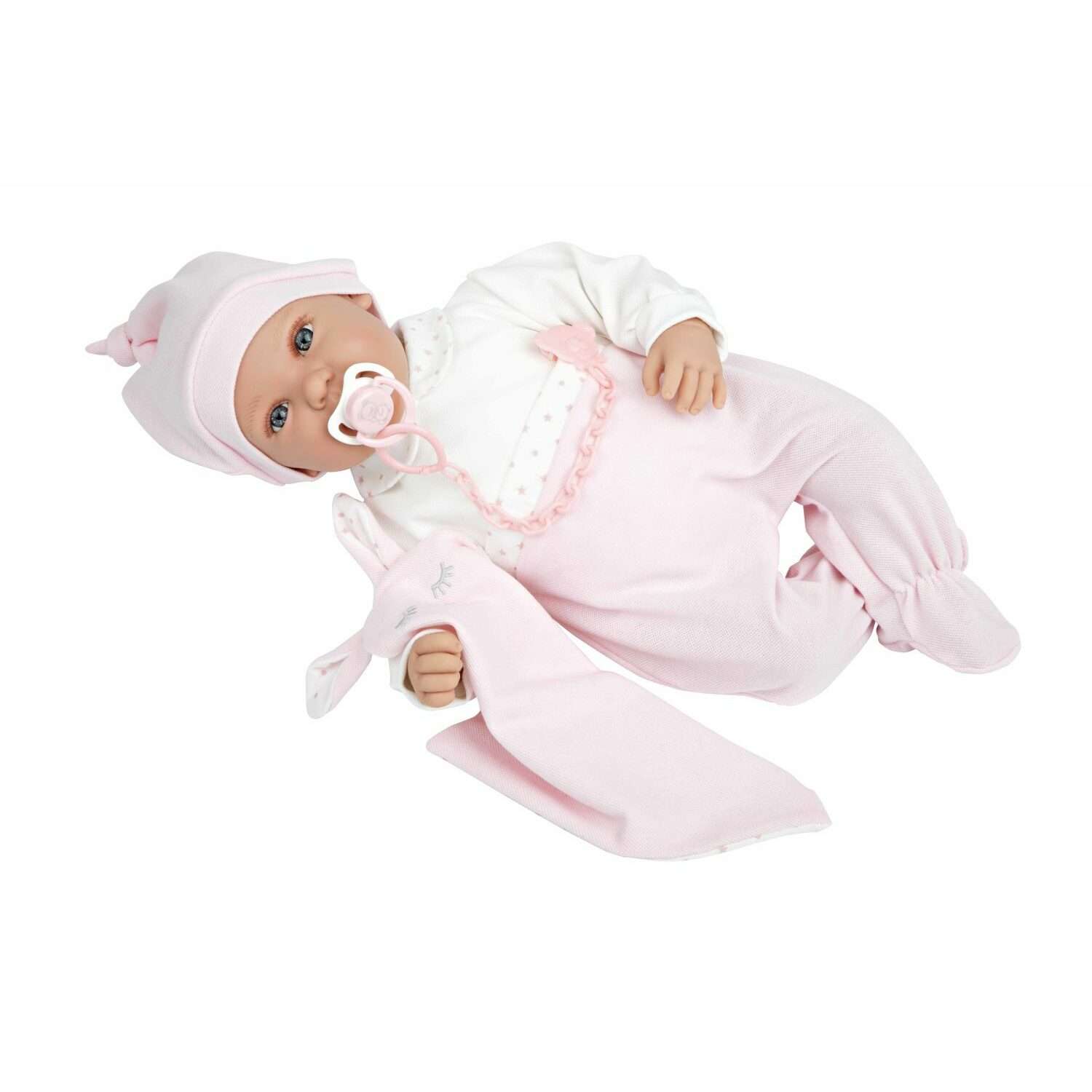 Кукла Arias Elegance iria 45 см в розовой одежде Т22065 - фото 1