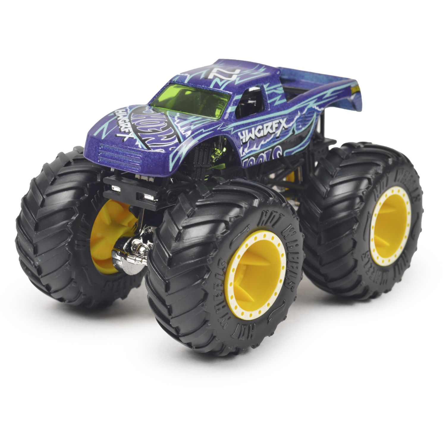 Машина Hot Wheels Monster Truck Color Shifters  HGX08 HGX06 - фото 1