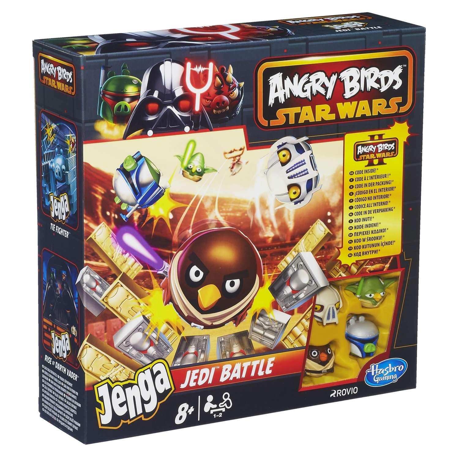 Игра Jenga Hasbro Games Angry Birds Star Wars Дженга Атака Клонов - фото 1