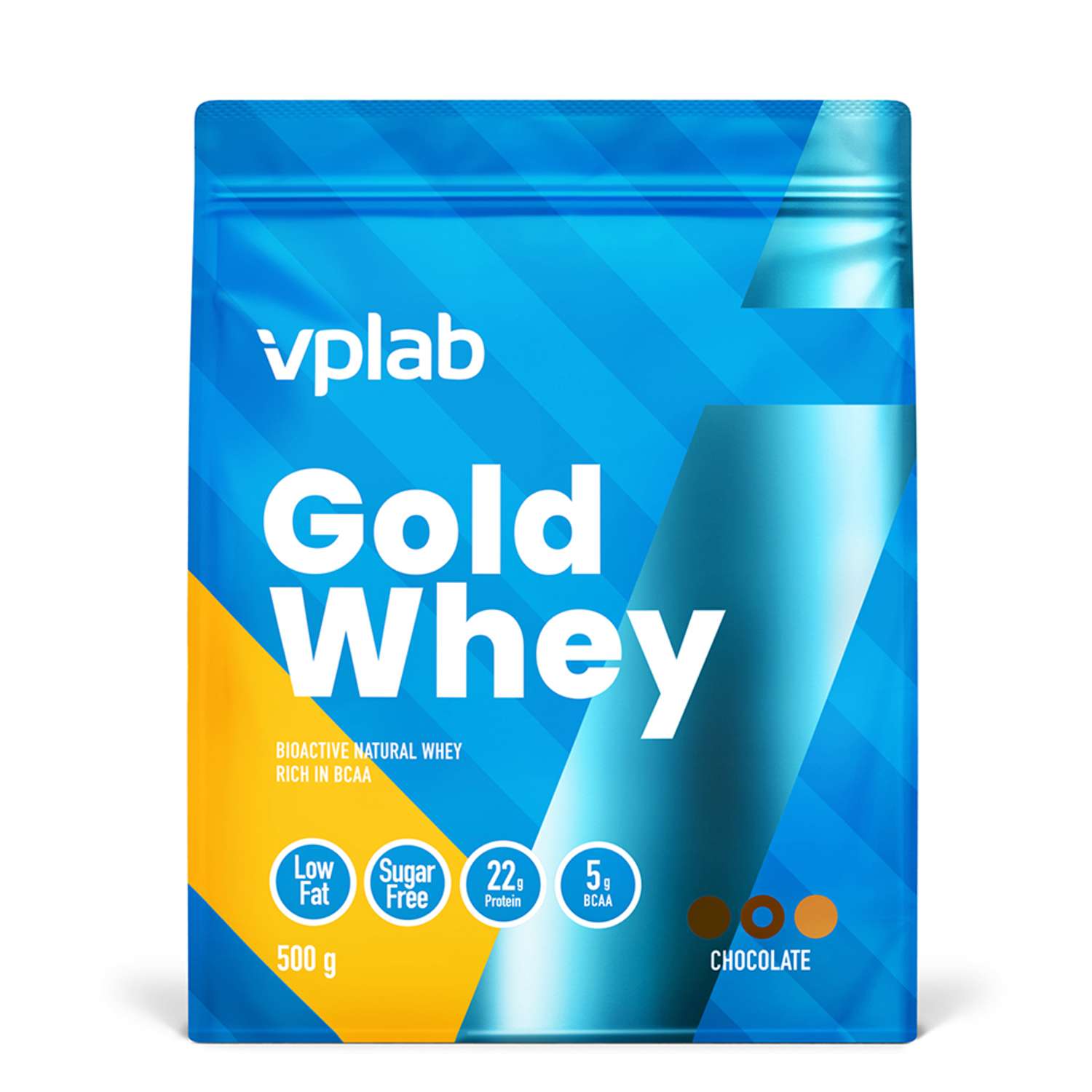 Биологически активная добавка VPLAB Gold Whey шоколад 500г - фото 2