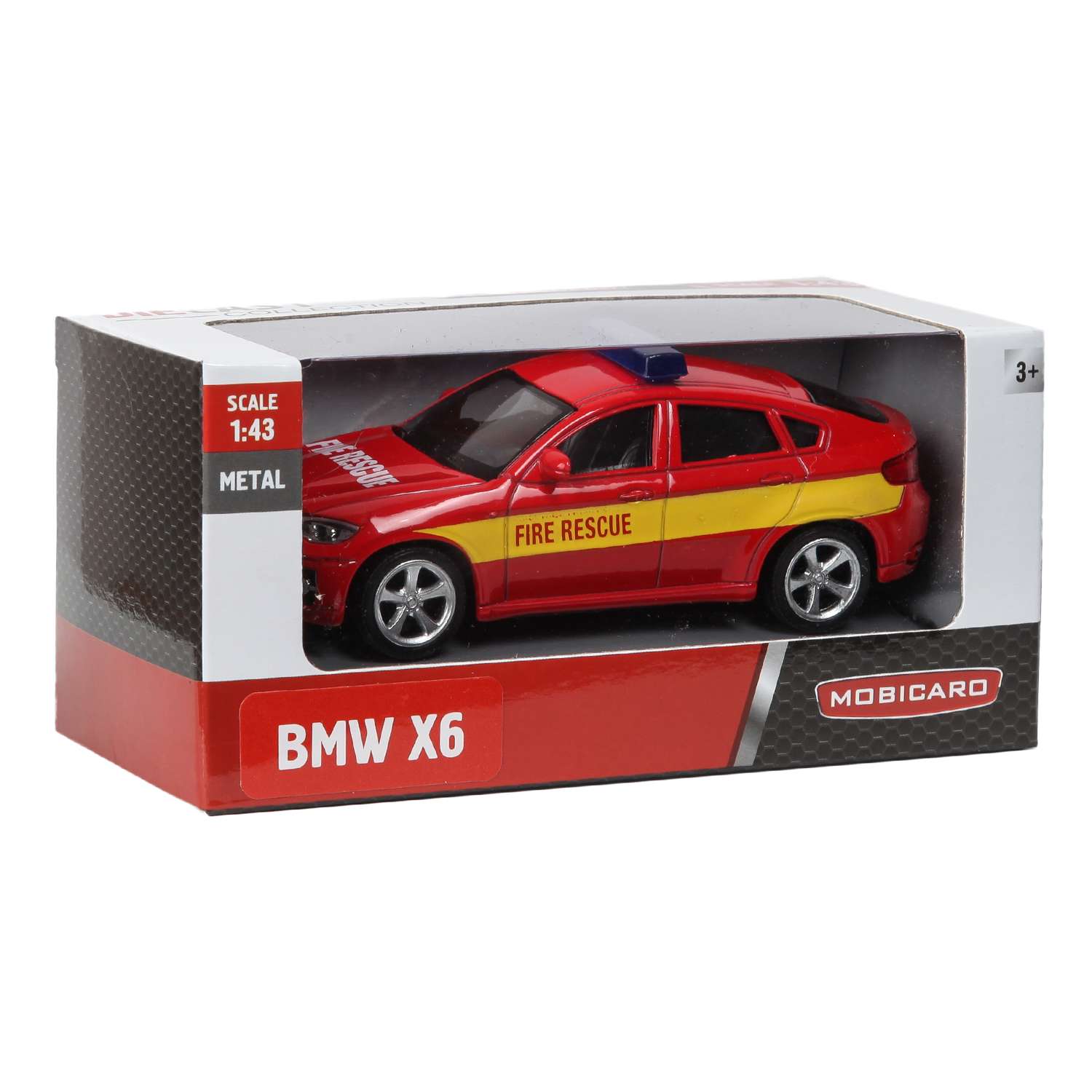Машинка Mobicaro 1:43 BMW X6 444002DEF - фото 2