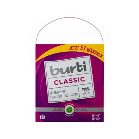 Стиральный порошок BURTI для цветного и тонкого белья 4.13 кг