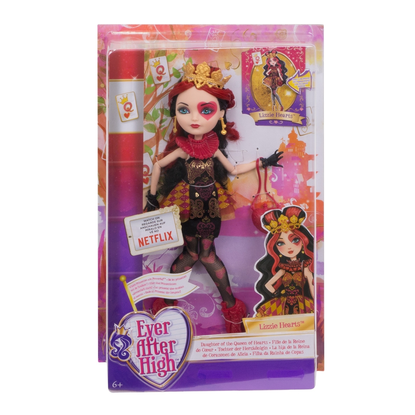 Кукла Ever After High Лиззи Хартс BJG98 DRM05 - фото 2