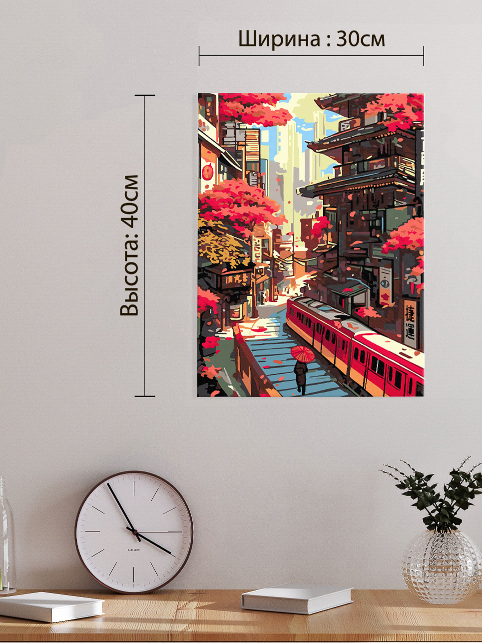 Картина по номерам Red Panda - фото 2