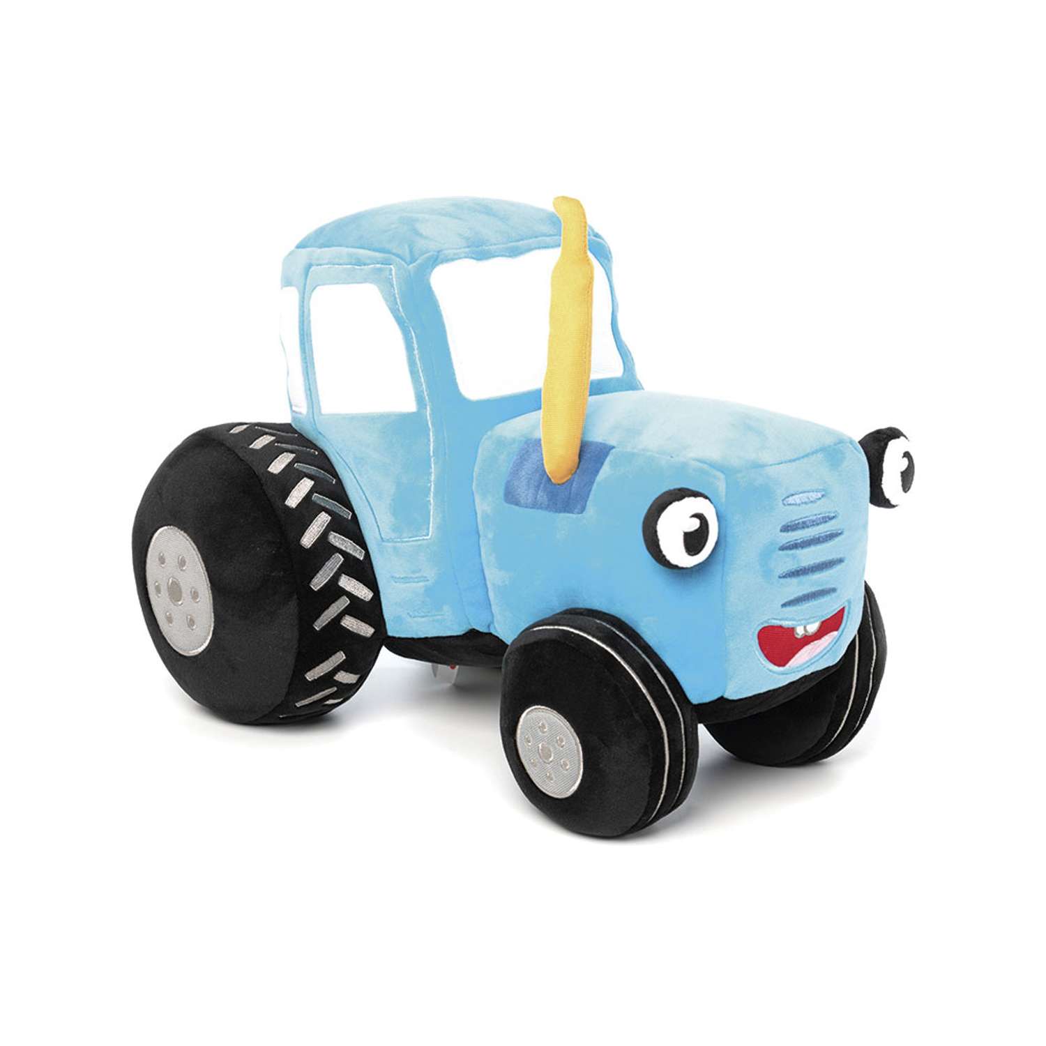 Мягкая игрушка МУЛЬТИФАН большая Синий Трактор - фото 2
