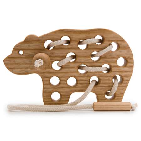 Игрушка-шнуровка  Rodent kids Медведь