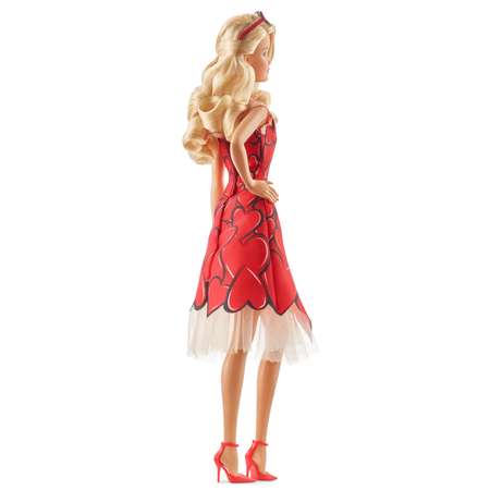 Кукла Barbie в красном платье коллекционная FXC74